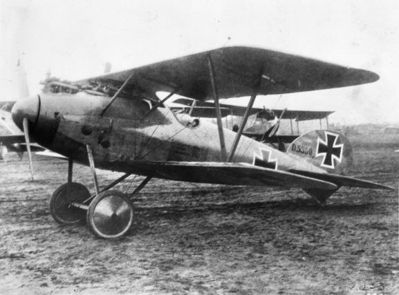 This is an Albatros D.V, “the best German aircraft mid war