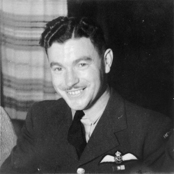 Flight Lieutenant Edward Francis Edwards. From the collection of the Air Force Museum of New Zealand.
