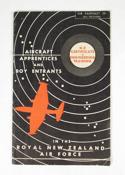 Aircraft Apprentice and Boy Entrants information booklet belonging to Wayne 