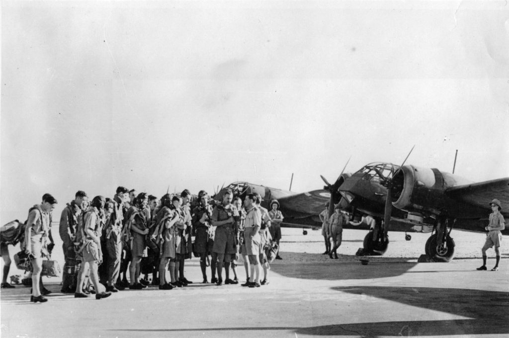 blenheim-bombers-chatting