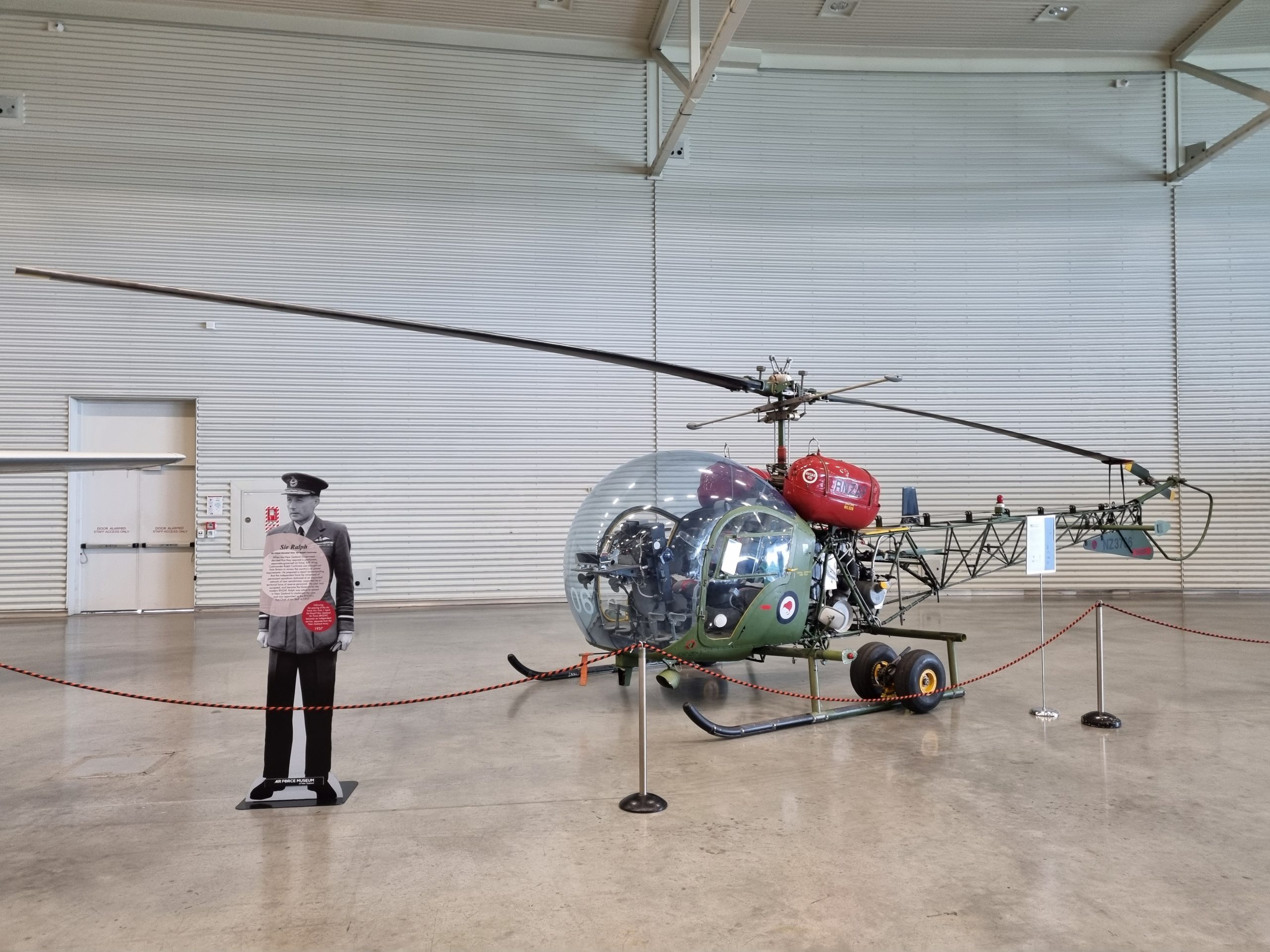 Bell 47G-3B-1 Sioux - Air Force Museum of New Zealand