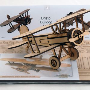 Wood Model Aircraft Kitset  – Bristol Bulldog