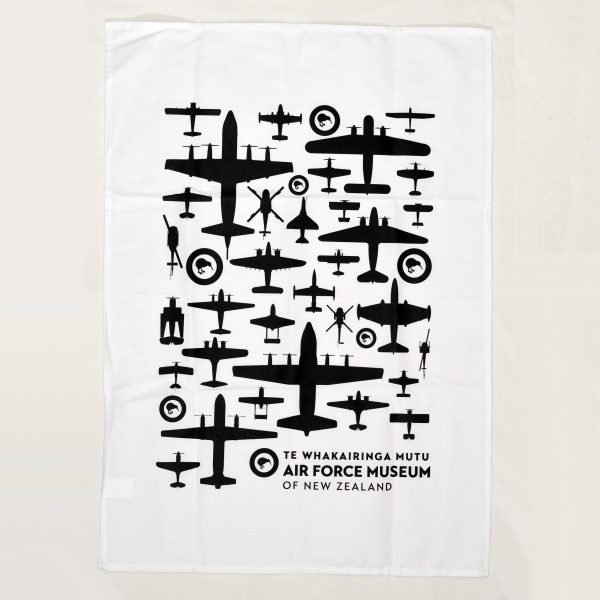 AFM Collection Tea Towel - Black and White