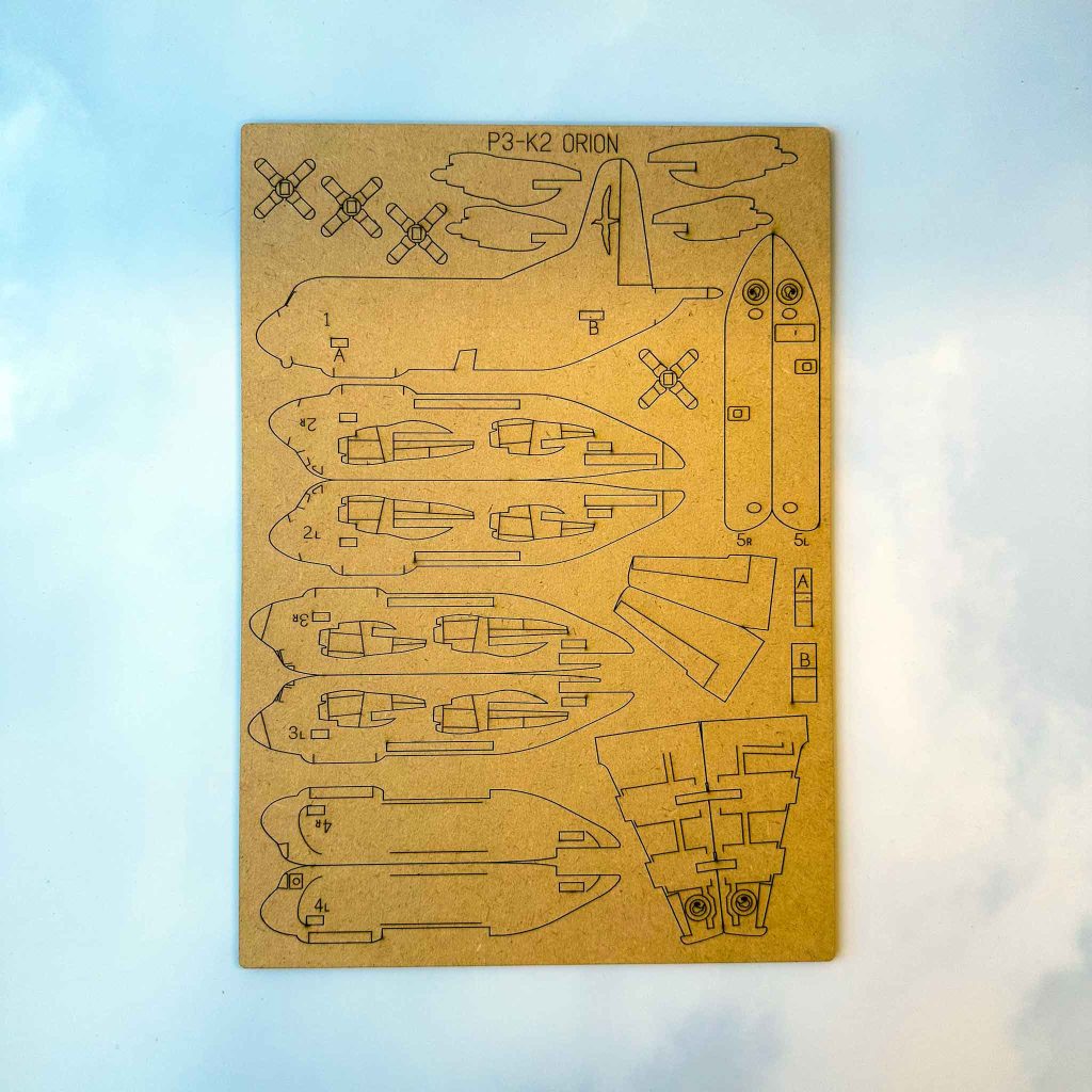 P3K2 Orion Aircraft Wooden Kitset Air Force Museum of New Zealand