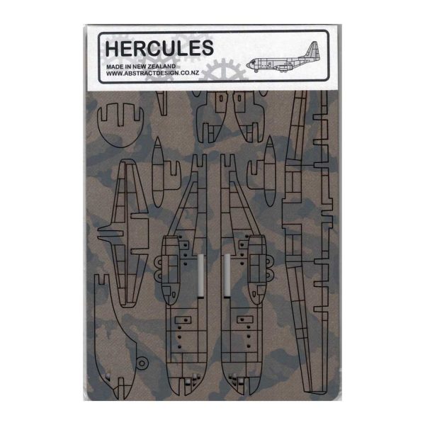 'Abstract Design's' Small Hercules - Camo Grey