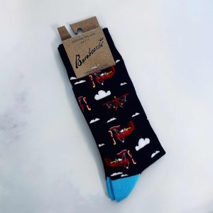 'Bamboozld' Men's Socks - Aviator