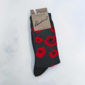 'Bamboozld' Men's Socks - Poppy
