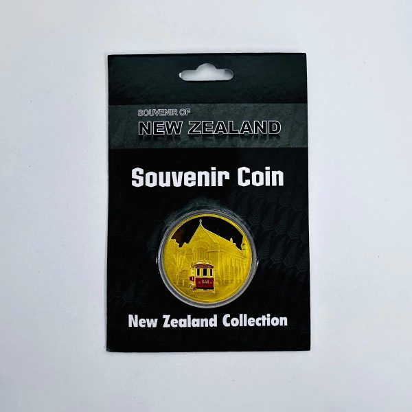 New Zealand Souvenir Coin - Tram